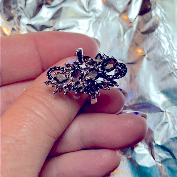 Brazilian Smoky Quartz with Black Spinel - Picture 16 of 16